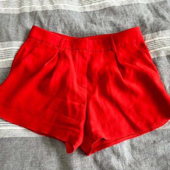 Aritzia Red Women's Shorts - Picture 1 of 3